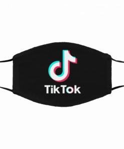 Tiktok logo cloth face mask