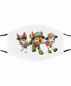 Paw Patrol Face Mask Washable Reusable Skye and Everest
