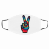 Cloth Face Mask LGBT Peace Sign For Sale