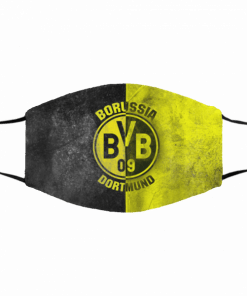 Borussia Dortmund Soccer Team Face Masks