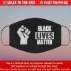 Black Lives Matter Hand Filter Face Mask