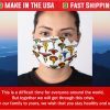 Cloth Face Mask Mushroom boday Made In Usa