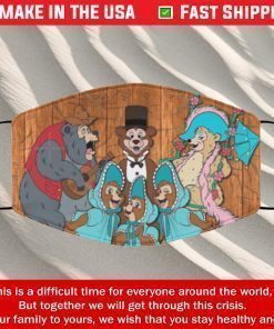 Country Bear Jamboree Filter Face Mask