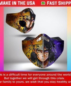 Naruto and Sasuke Filter Activated Carbon Face Mask