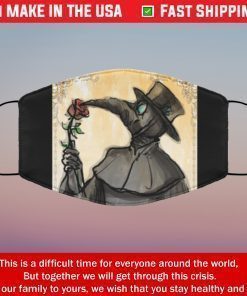Plague doctor Smell the Roses Filter Face Mask