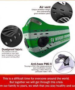 SV Werder Bremen This Is How I Save The World Face Mask