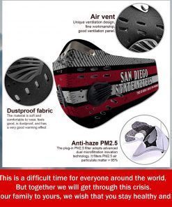 San Diego State Aztecs This Is How I Save The World Face Mask