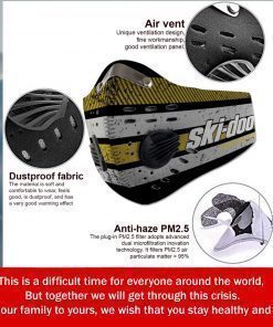 Ski Doo This Is How I Save The World Face Mask