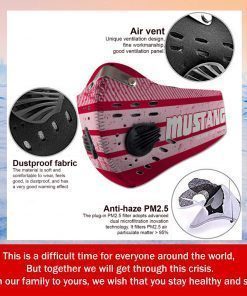 Smu Mustangs This Is How I Save The World Face Mask