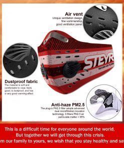 Steyr Tractor This Is How I Save The World Face Mask