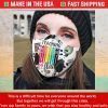 Teacher With Flair Filter Activated Carbon Face Mask