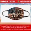 Trump law and order the right to keep and bear arms Face Mask US 2020