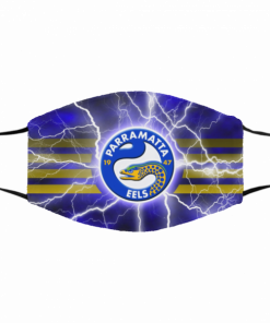 Parramatta Eels Cotton Face Mask 3D USA
