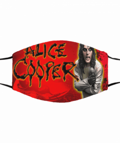 Alice Cooper Filter Activated Carbon Face Mask