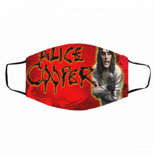 Alice Cooper Filter Activated Carbon Face Mask