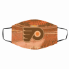 Philadelphia Flyers Filter Activated Carbon Face Mask