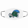 Tulane Green Wave Filter Face Mask