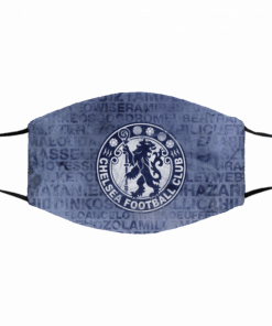 Chelsea F.C. Reusable Cloth Breathable Face Mask Filter