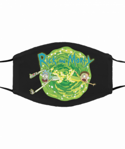 Face Mask Rick and Morty Eww People - Made in the USA - Fast Shipping.