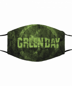 The Green Day Cotton 3D Face Mask