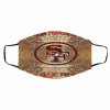 Baby Yoda SF 49ers Cotton Face Mask