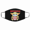 Tampa Bay Buccaneers Baby Yoda Cotton Face Mask