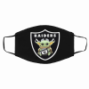 Baby Yoda Raiders Cotton Face Mask