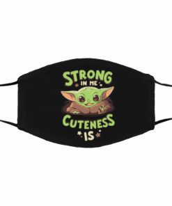 The Child Baby Yoda Cotton Face Mask