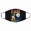 Pittsburgh Steelers Baby Yoda Cotton Face Mask