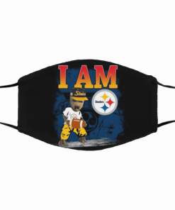 Pittsburgh Steelers Baby Yoda Cotton Face Mask