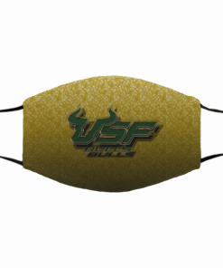 SOUTH FLORIDA BULLS Streak Cotton Face Mask