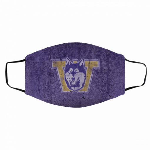 WASHINGTON HUSKIES Streak This Is How I Save The World Face Mask