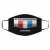 Camarosix Streak Cotton Face Masks