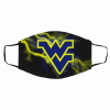 WEST VIRGINIA MOUNTAINEERS This Is How I Save The World Cotton Face Masks
