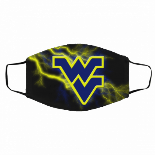 WEST VIRGINIA MOUNTAINEERS This Is How I Save The World Cotton Face Masks