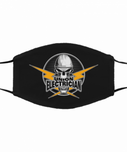 Electrician Job Save The World Cloth Face Mask 3D USA