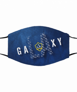 MLS LA Galaxy Cotton Face Mask