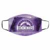 This Is How I Save The World Colorado Rockies Cotton Face Mask