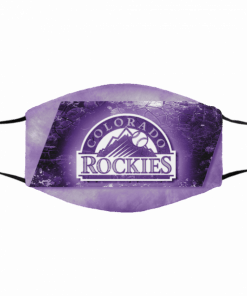 This Is How I Save The World Colorado Rockies Cotton Face Mask