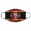 Red San Francisco 49ers Cotton Face Mask