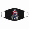 Baby Yoda Nike Chicago Cubs Cotton Face Mask
