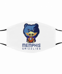 Nike Baby Yoda Memphis Grizzlies Cotton Face Mask