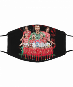 Face Mask Bayern Munchen Reusable Cotton Masks