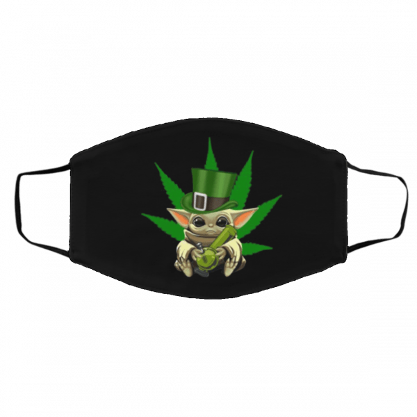 Face Mask Baby Yoda Weed Masks