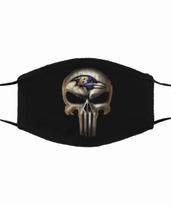 Face Mask Baltimore Ravens The Punisher Mashup Masks