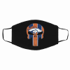 Face Mask DENVER BRONCOS SKULL Masks