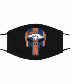Face Mask DENVER BRONCOS SKULL Masks