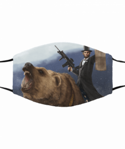 Cloth Face Mask Abe Lincoln Emancipator Made In Usa