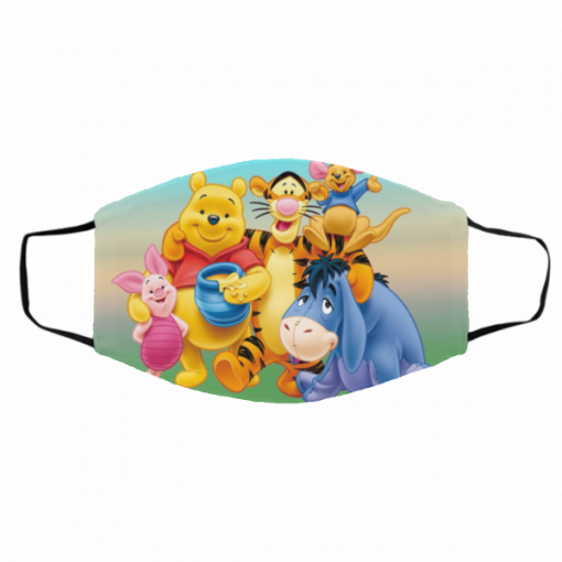 Winnie The Pooh cartoon characters Face Mask US 2020