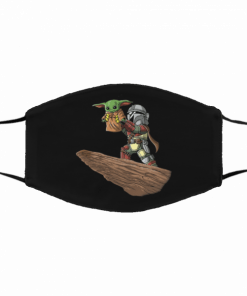 Face Mask Baby Yoda and Boba Fett US 2020